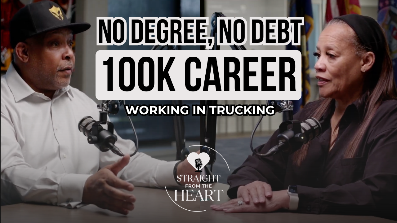 Harold Fears of Aries CDL Institute speaking with Kim Davis on the Straight From The Heart podcast set